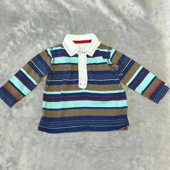 Mexx - long sleeve polo style top. Size 12 months - Picture 1 of 4